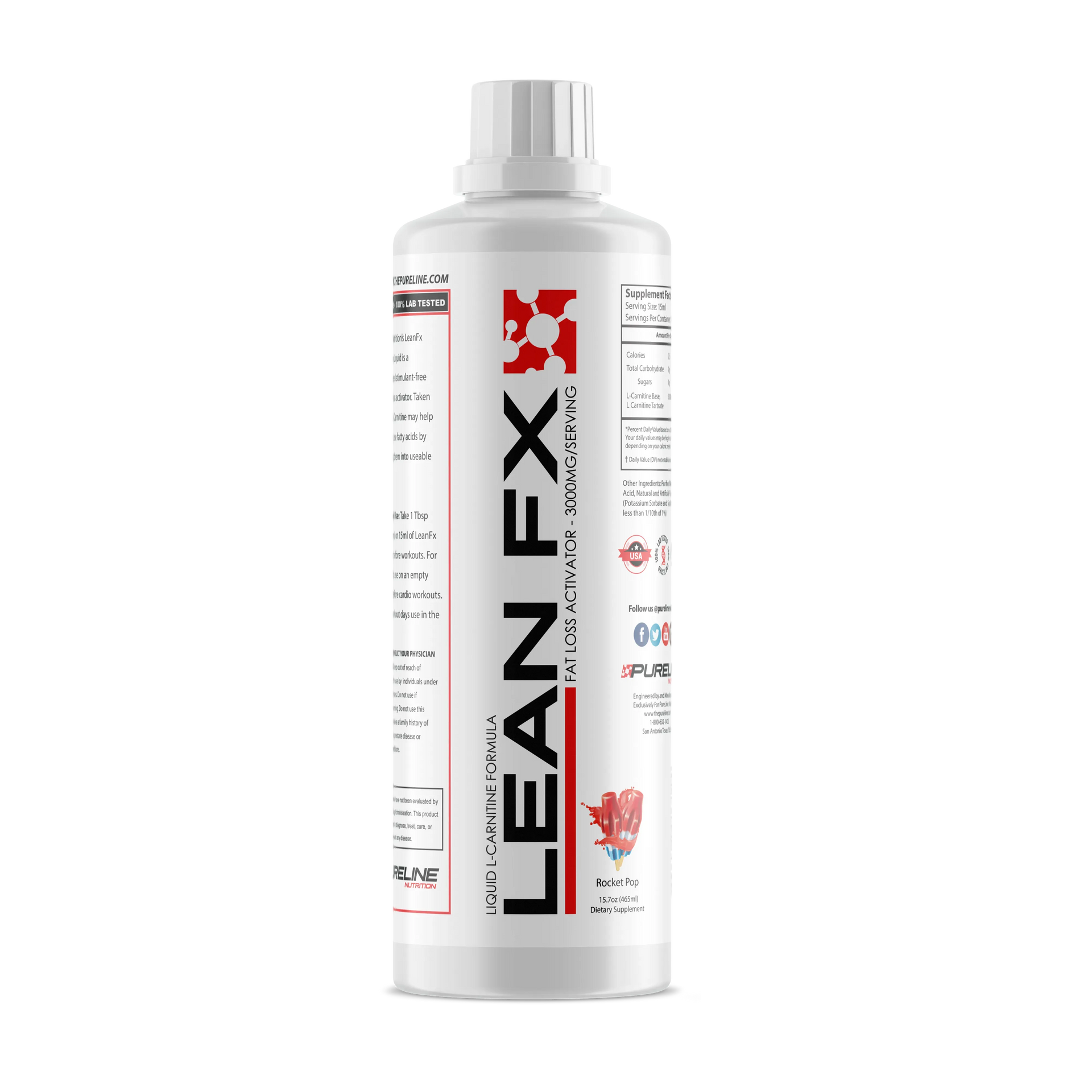 Lean FX - Liquid L- Carnitine Fat Loss Activator | Fat Burners | Pureline Nutrition Lean FX - Liquid L- Carnitine Fat Loss Activator | Fat Burners | Pureline Nutrition