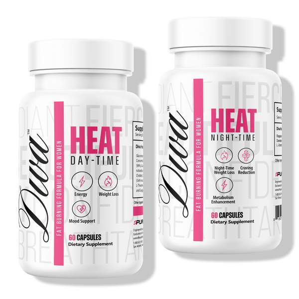 Diva Heat Daytime and Nighttime Shred Down - Stacks - Pureline Nutrition