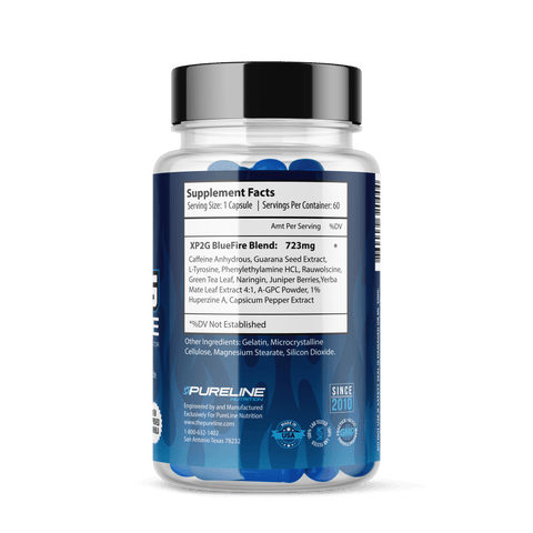 XP2G BlueFire - Fat Burners - Pureline Nutrition