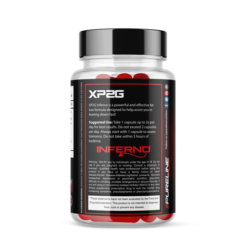 XP2G Inferno - Fat Burners - Pureline Nutrition