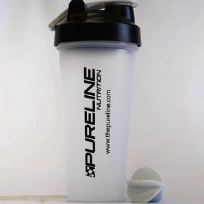 Black Shaker Bottle - Accessories - Pureline Nutrition